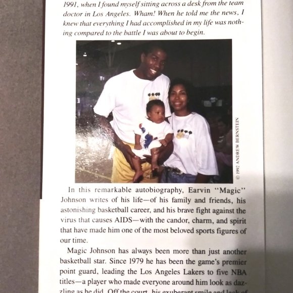 Magic Johnson Autobiography, Magic Johnson NBA, Dream Team, Basketball, Lakers - Picture 2 of 7